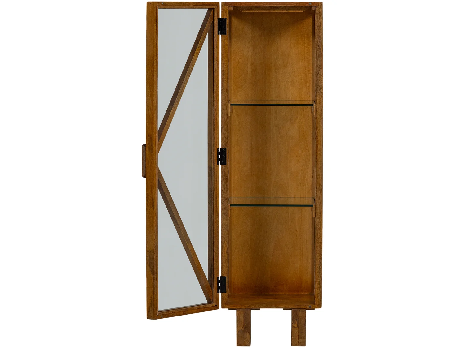 Armoire 1 porte en bois de manguier KELLA
