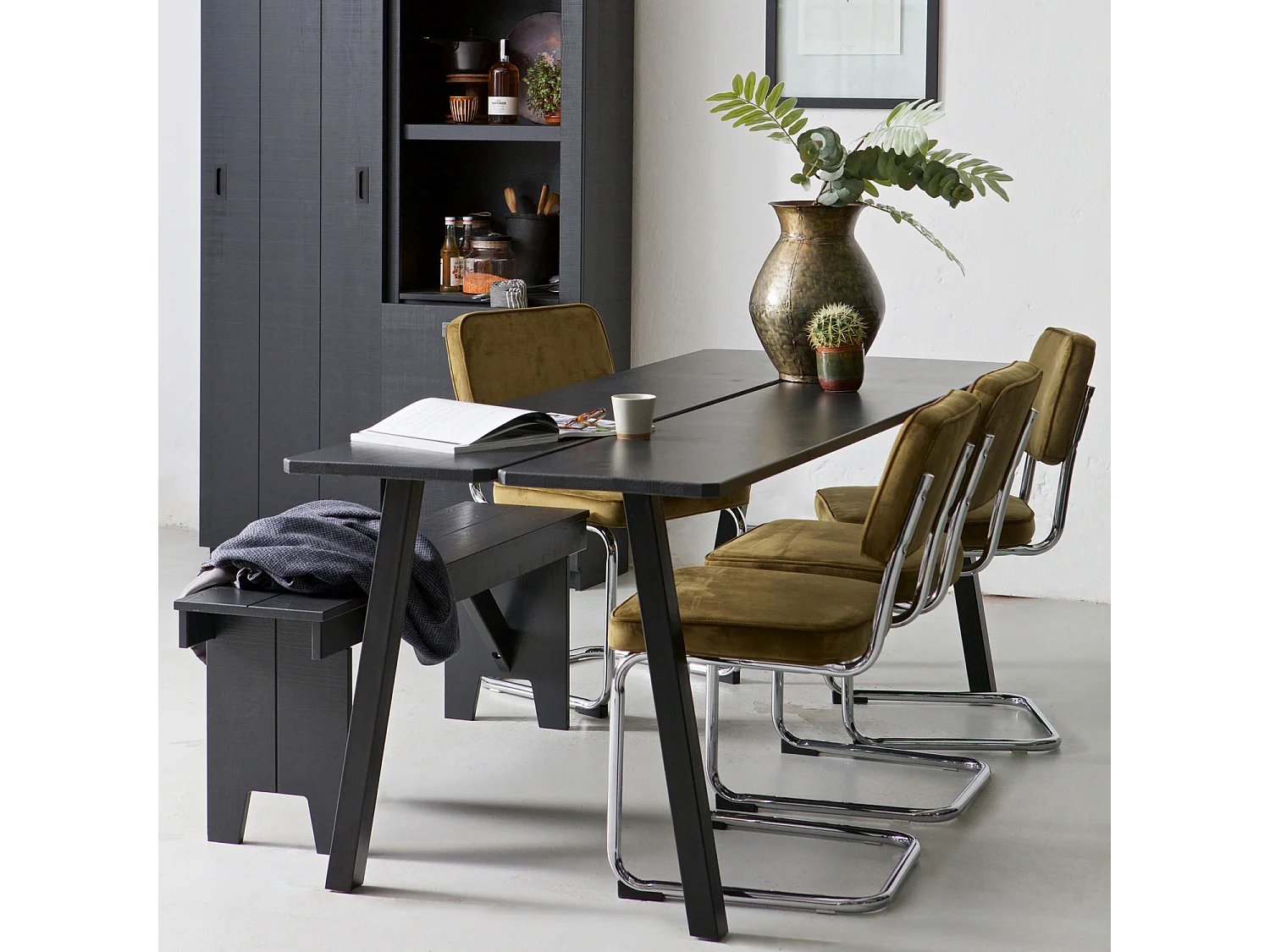 Armoire en pin porte coulissante SLIDE