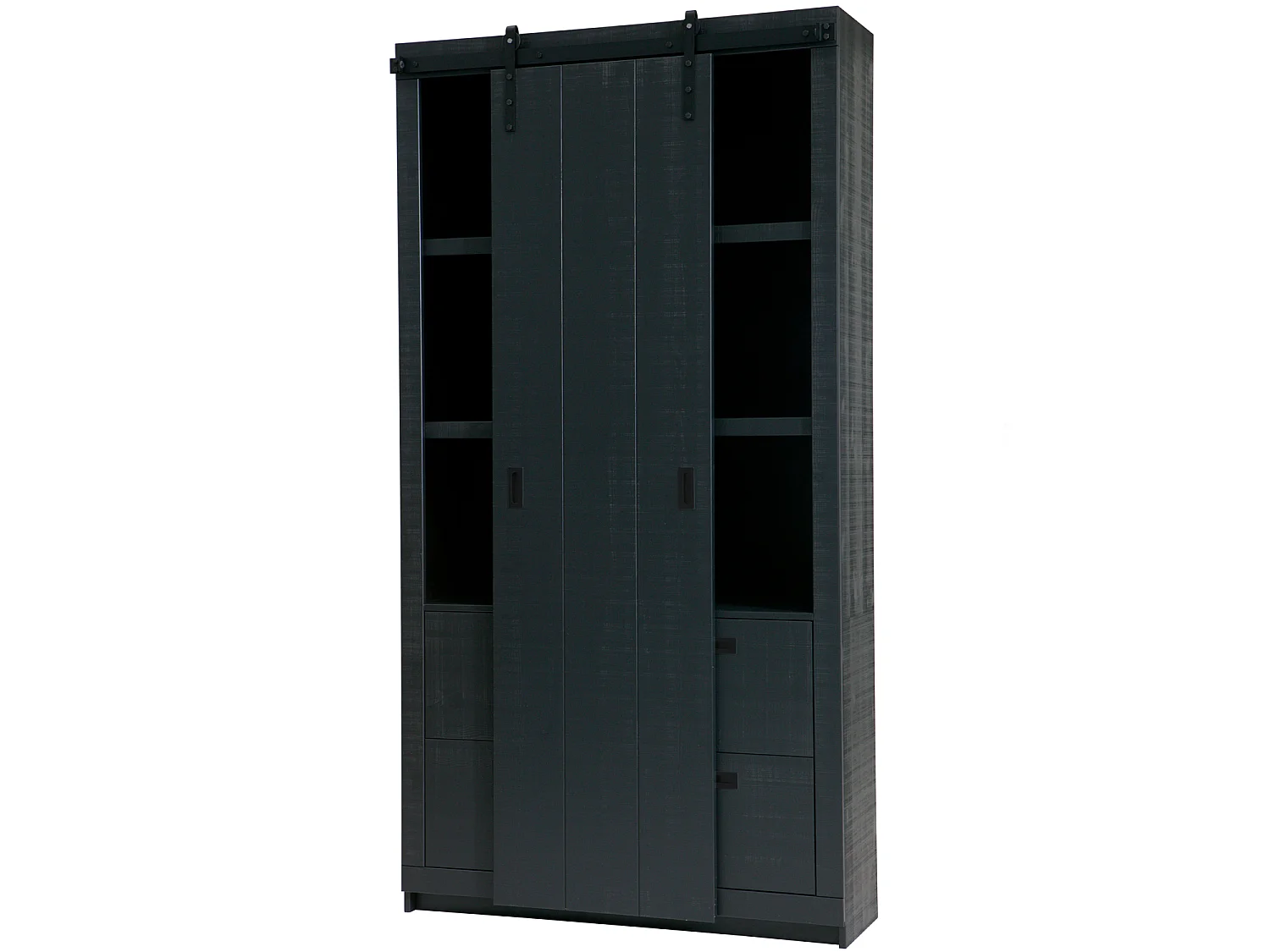 Armoire en pin porte coulissante SLIDE