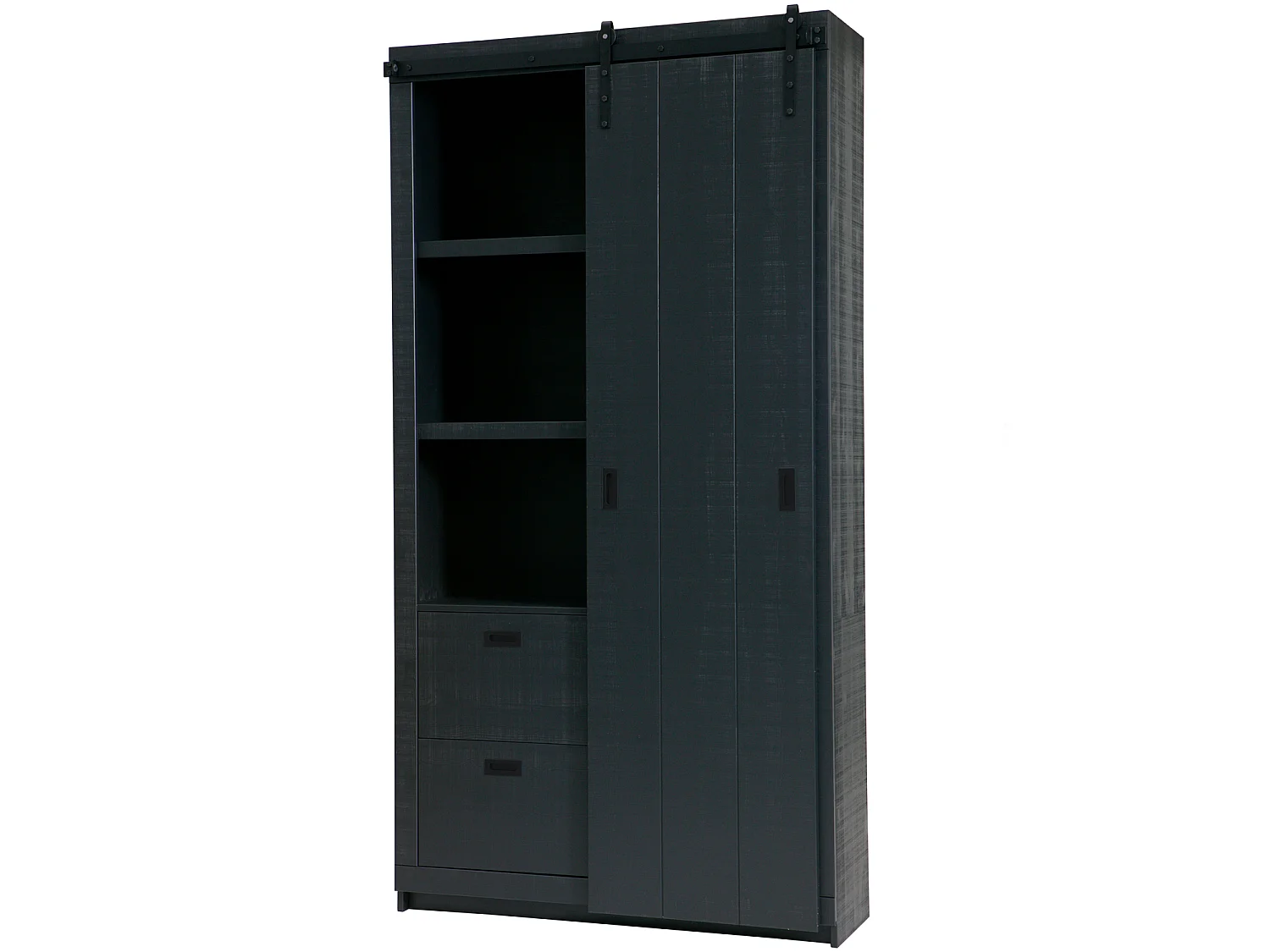 Armoire en pin porte coulissante SLIDE