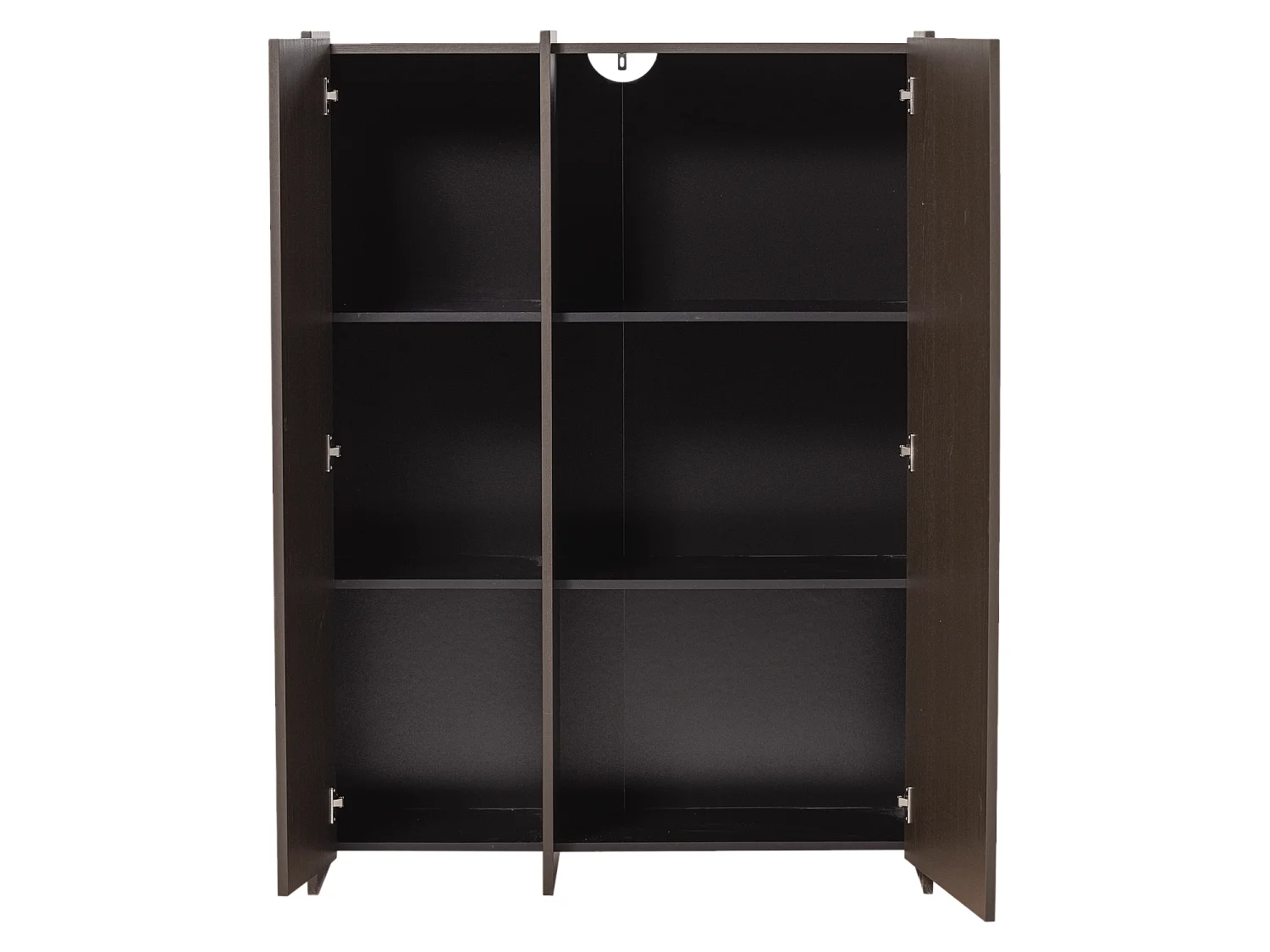 Armoire 2 portes en placage frêne BROCK