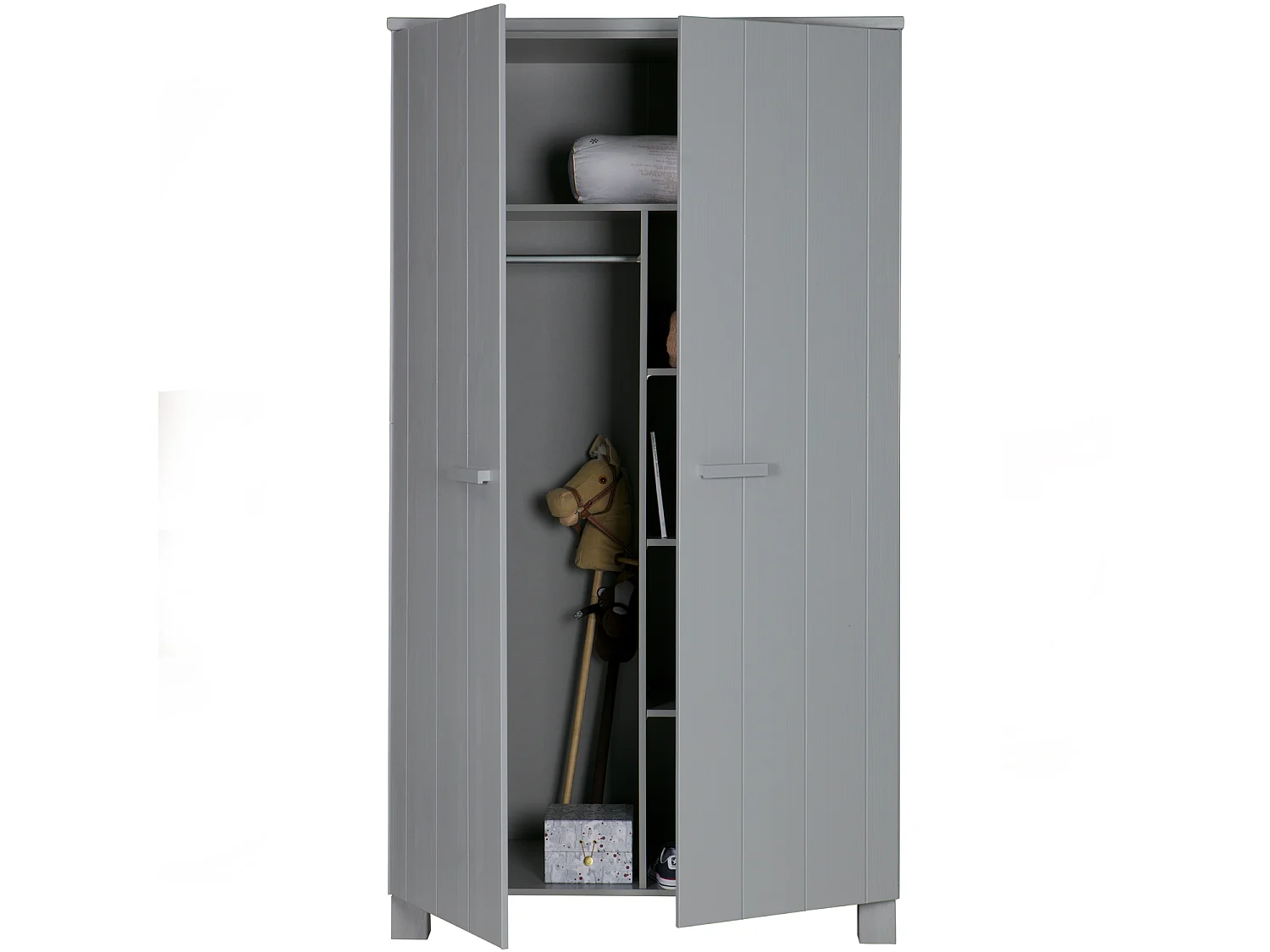 Armoire 2 portes en pin DENNIS