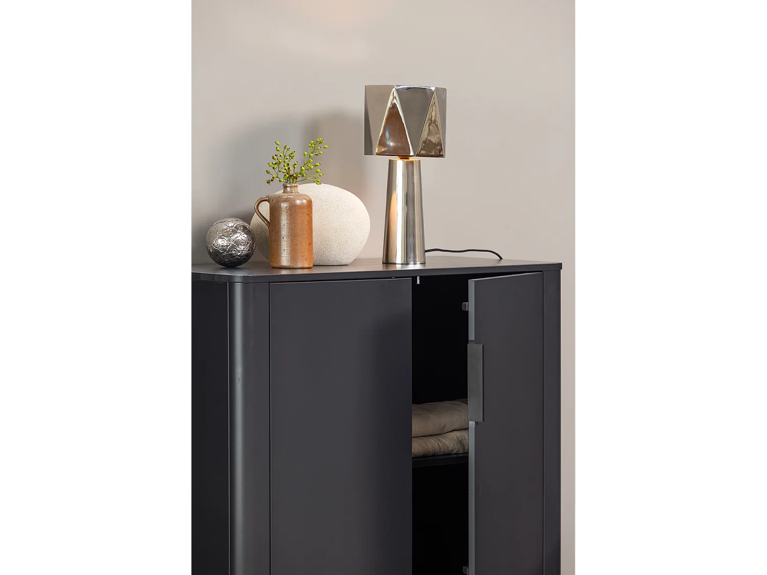 Armoire 2 portes en pin GUNNAR
