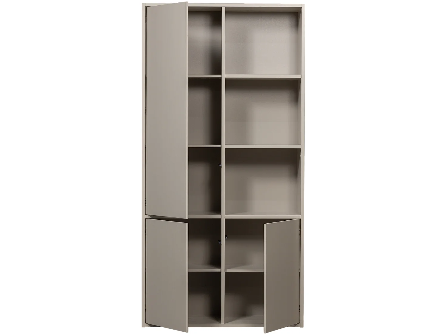 Armoire de rangement 3 portes gauche en pin MEGGY