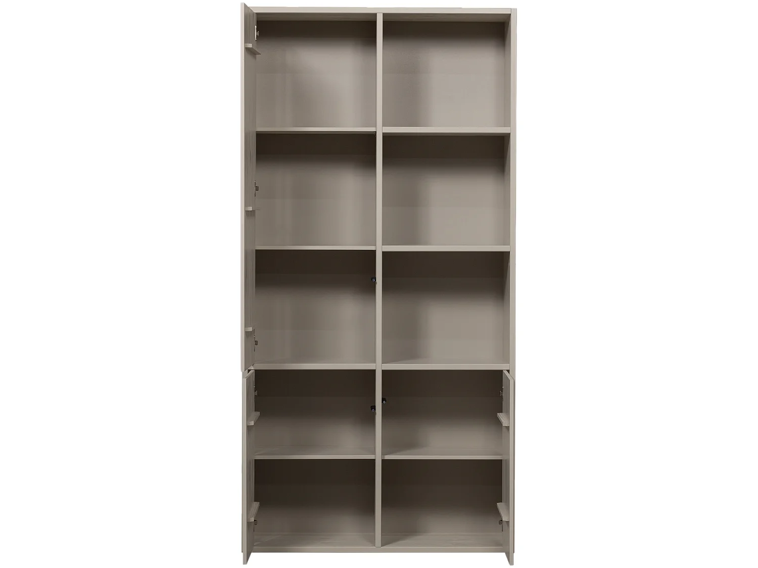 Armoire de rangement 3 portes gauche en pin MEGGY