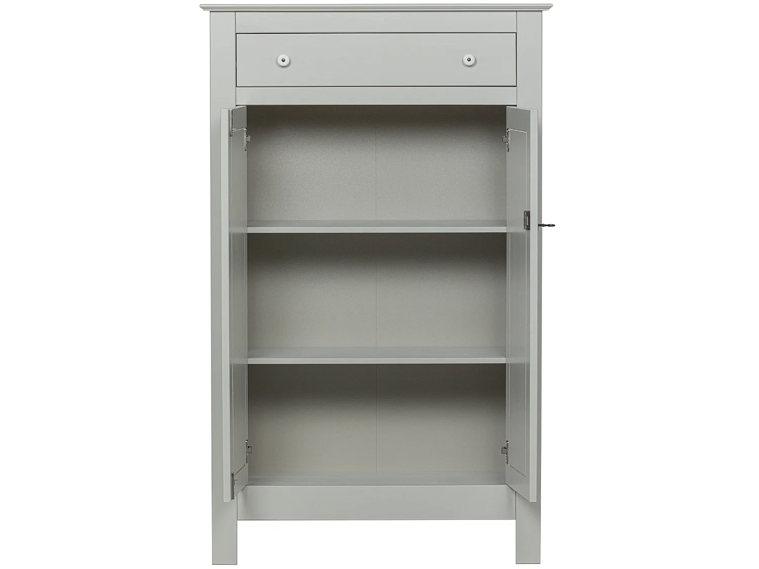 Armoire 2 portes et 1 tiroirs en pin EVA
