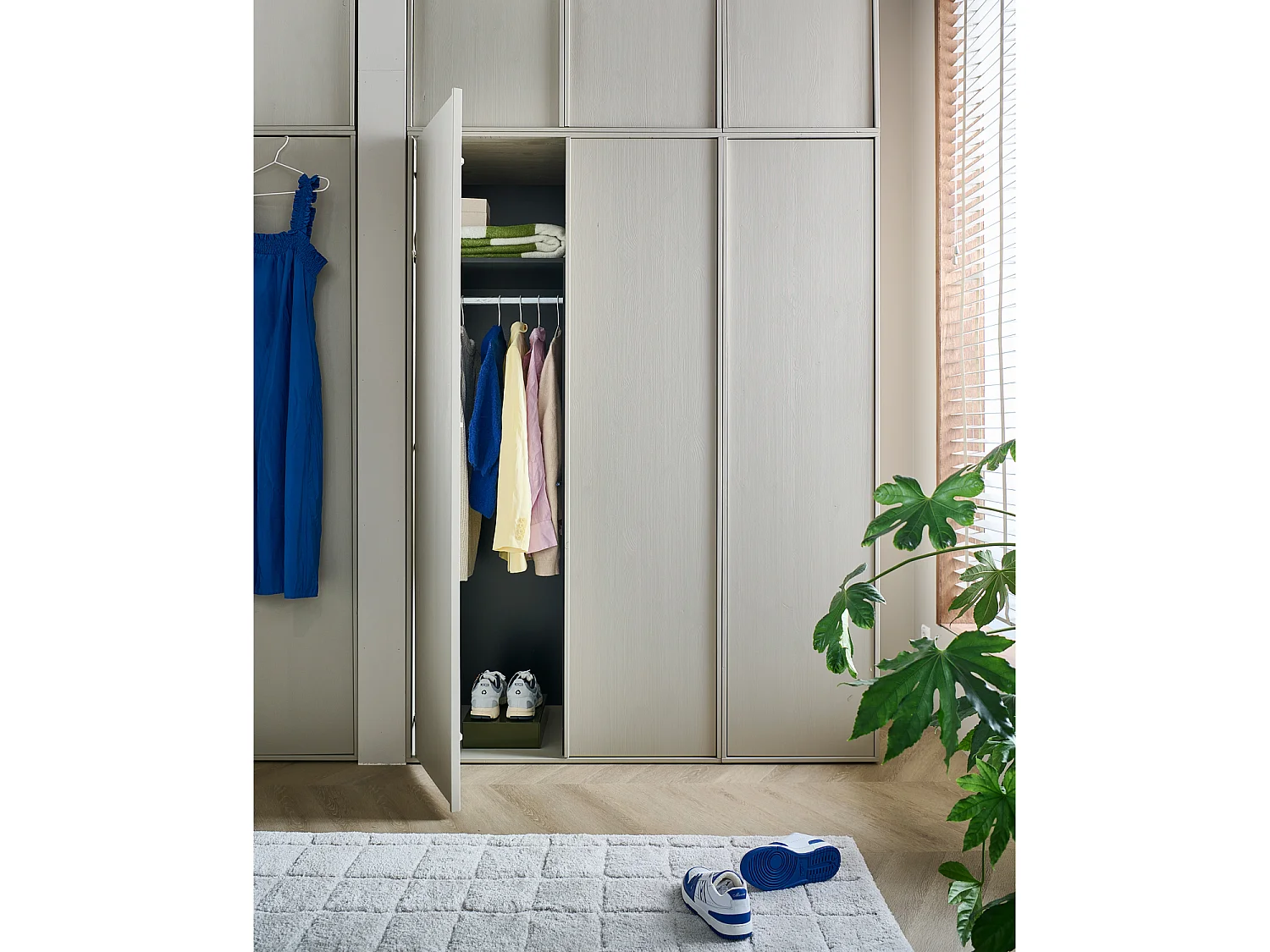 Armoire 1 porte en pin DAILY