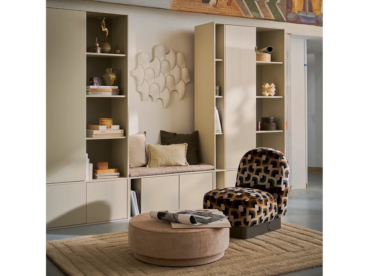 Armoire de rangement en pin SETTLE DOWN