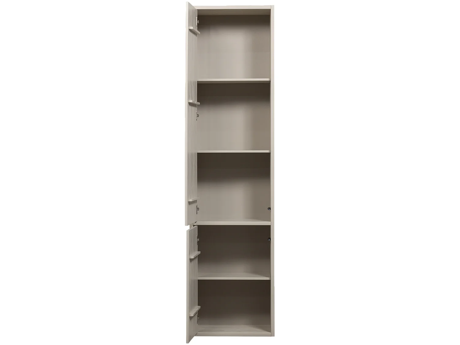 Armoire de rangement étroite en pin MEGGY
