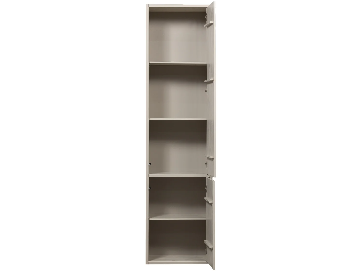 Armoire de rangement étroite en pin MEGGY