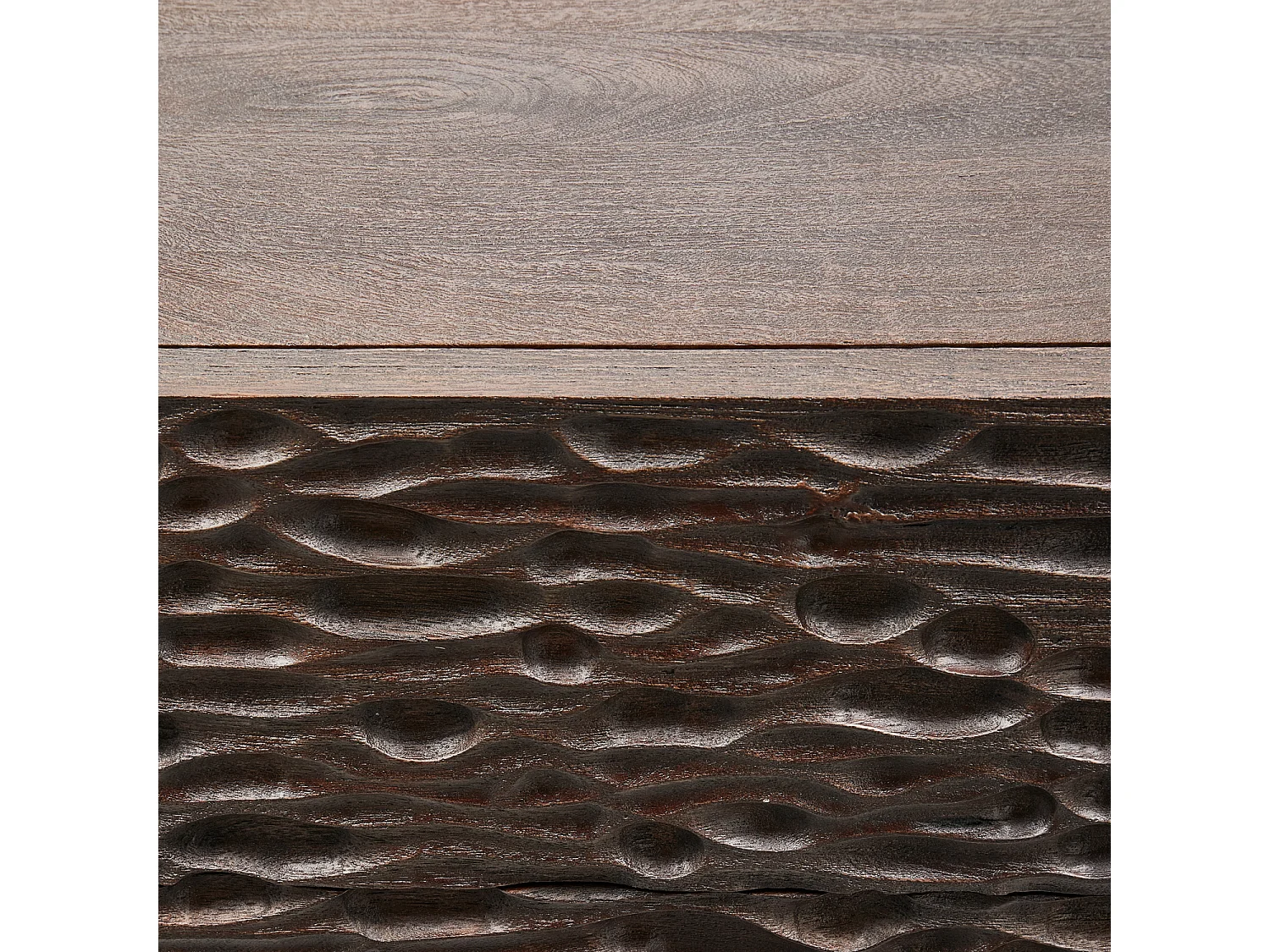 Table de chevet en bois de manguier CRUMBLE