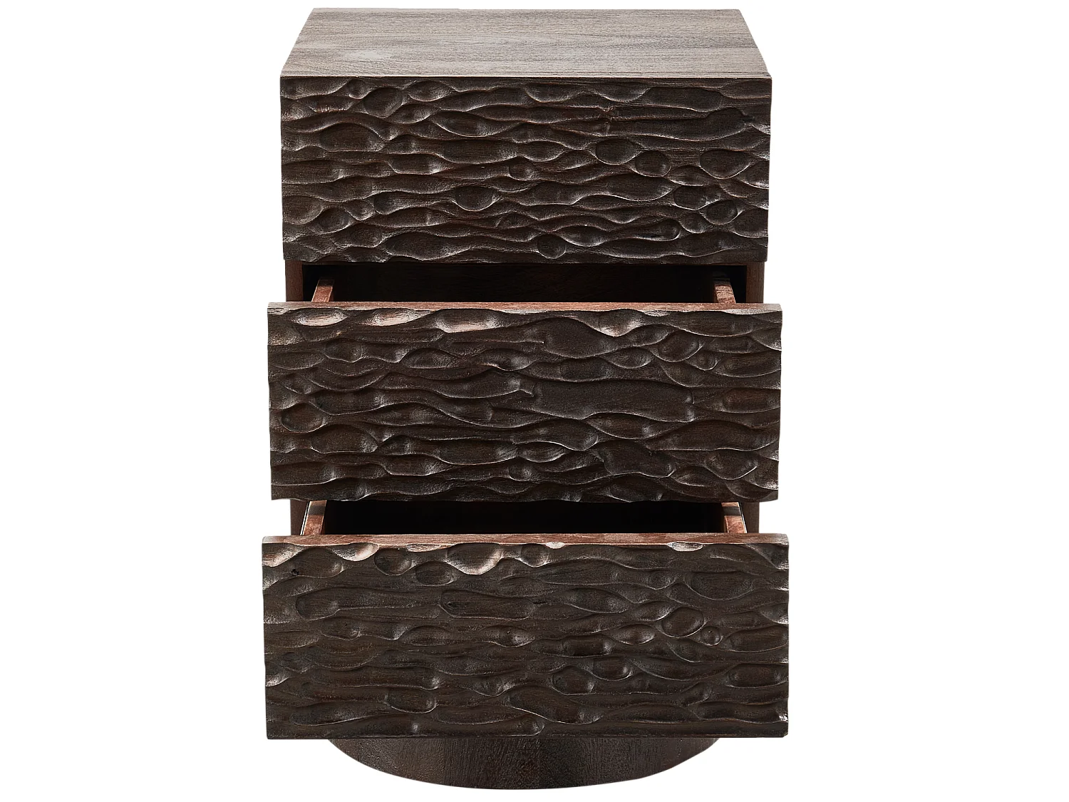 Table de chevet en bois de manguier CRUMBLE