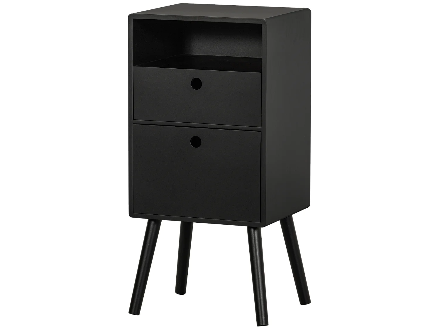 Table de chevet 2 tiroirs en pin OZZY