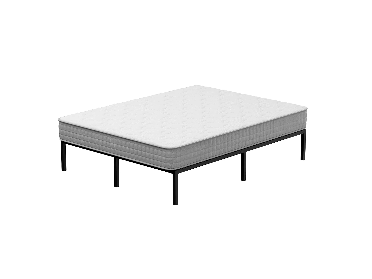 Ensemble matelas + sommier 160x200 cm, épaisseur 20cm