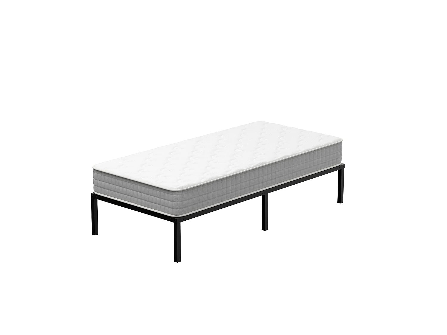 Ensemble matelas + sommier 90x200 cm, épaisseur 20cm