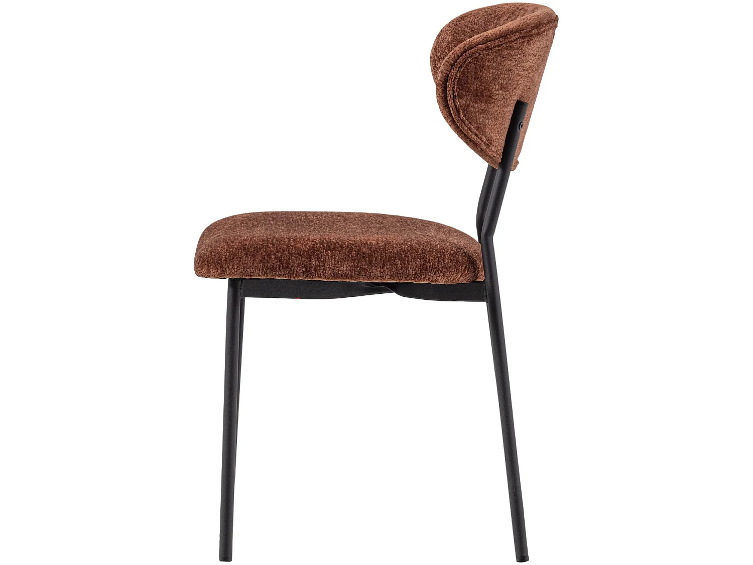 Lot de 2 fauteuils de table en chenille KJELD
