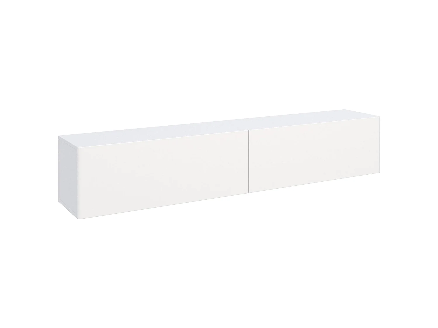 TV-Hängeboard 2-türig - Weiß - 175 cm - Olio