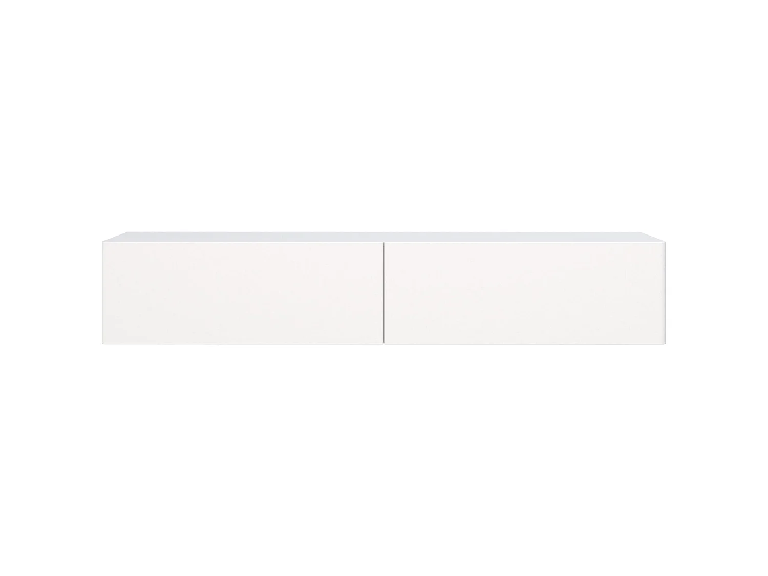 TV-Hängeboard 2-türig - Weiß - 175 cm - Olio
