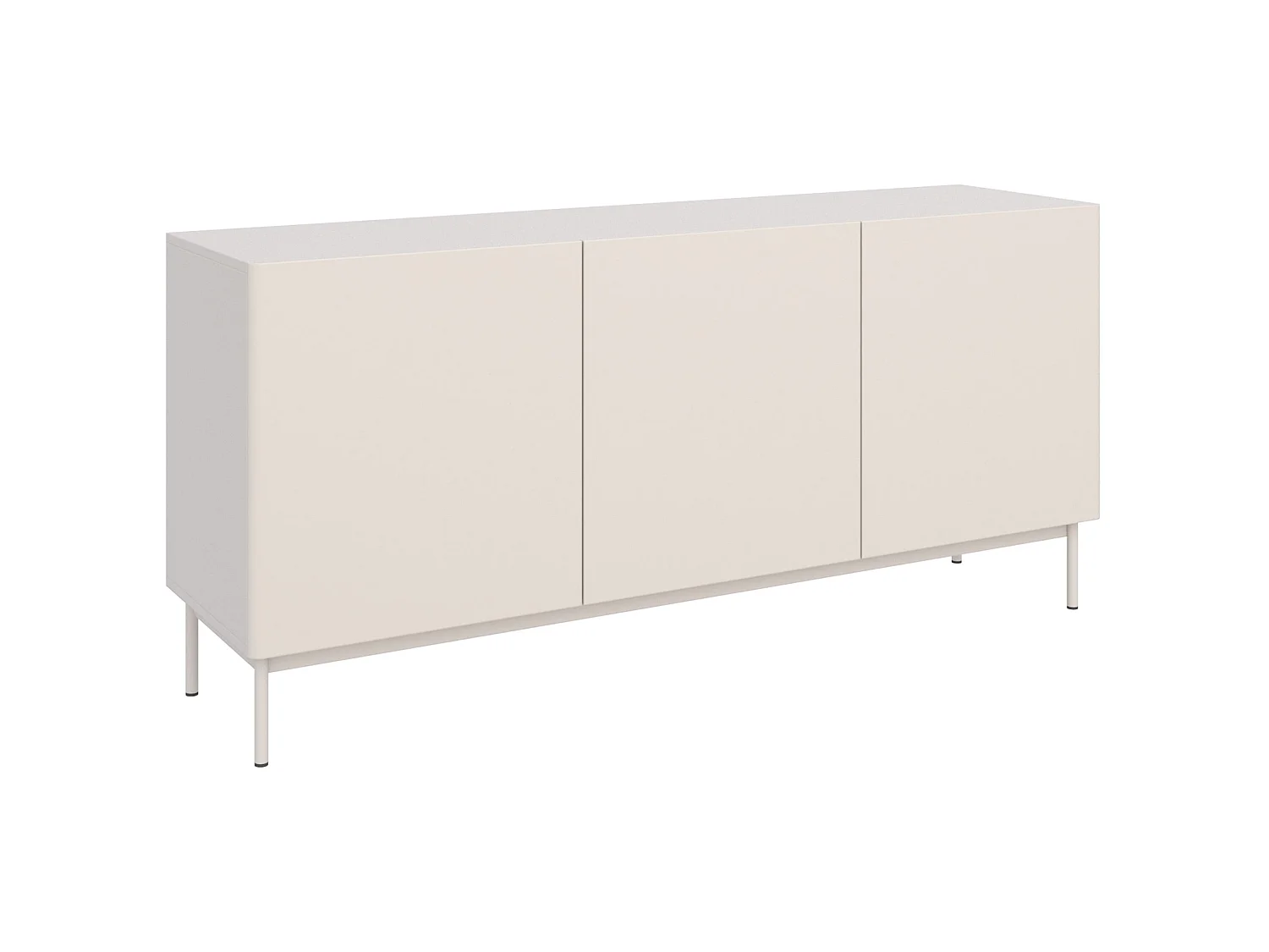 TV-Board 3-türig hoch - Kaschmir - 160 cm - Olio
