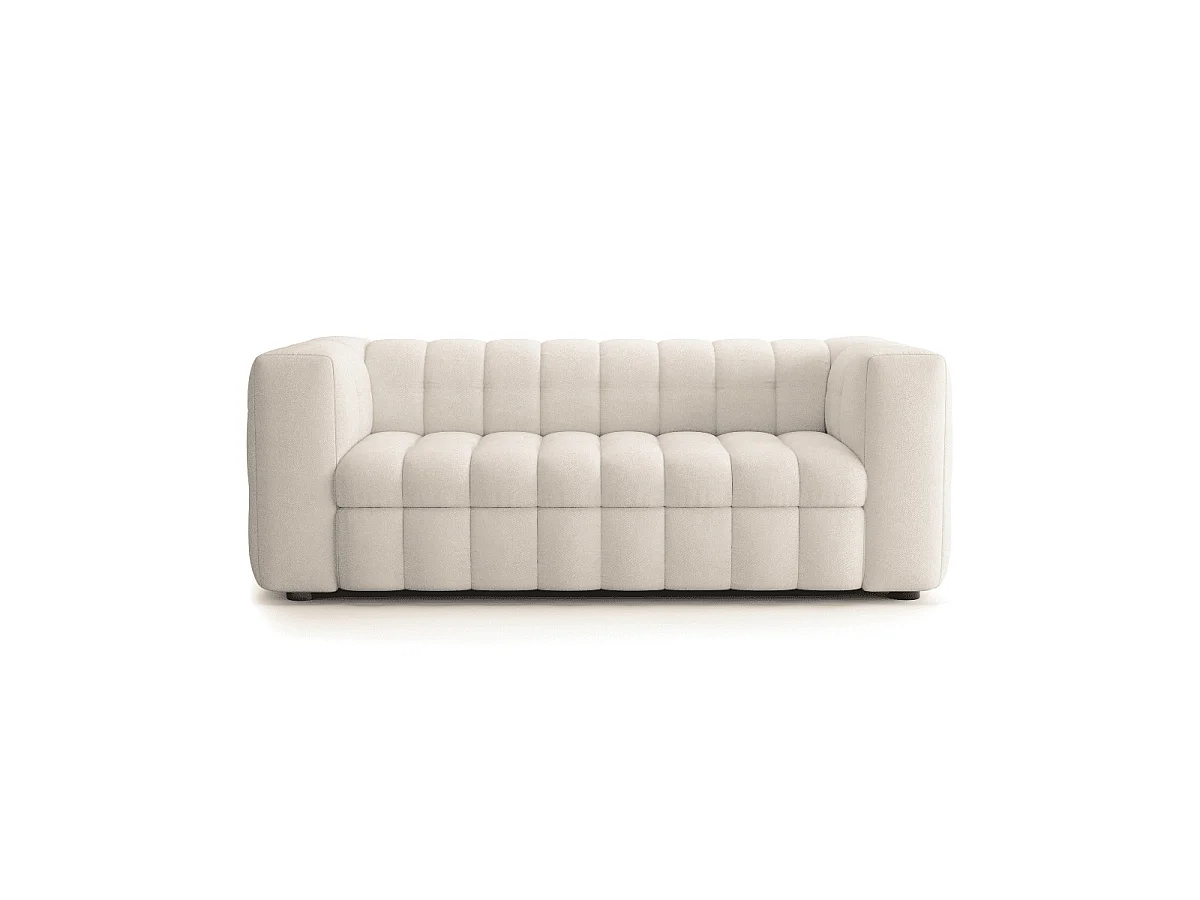Canapé lit 3 places en tissu L220 cm - CHIARA