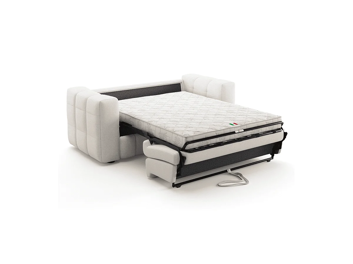 Canapé lit 3 places en tissu L220 cm - CHIARA