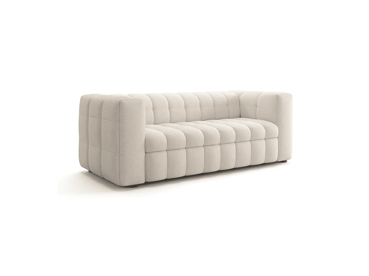 Canapé lit 3 places en tissu L220 cm - CHIARA