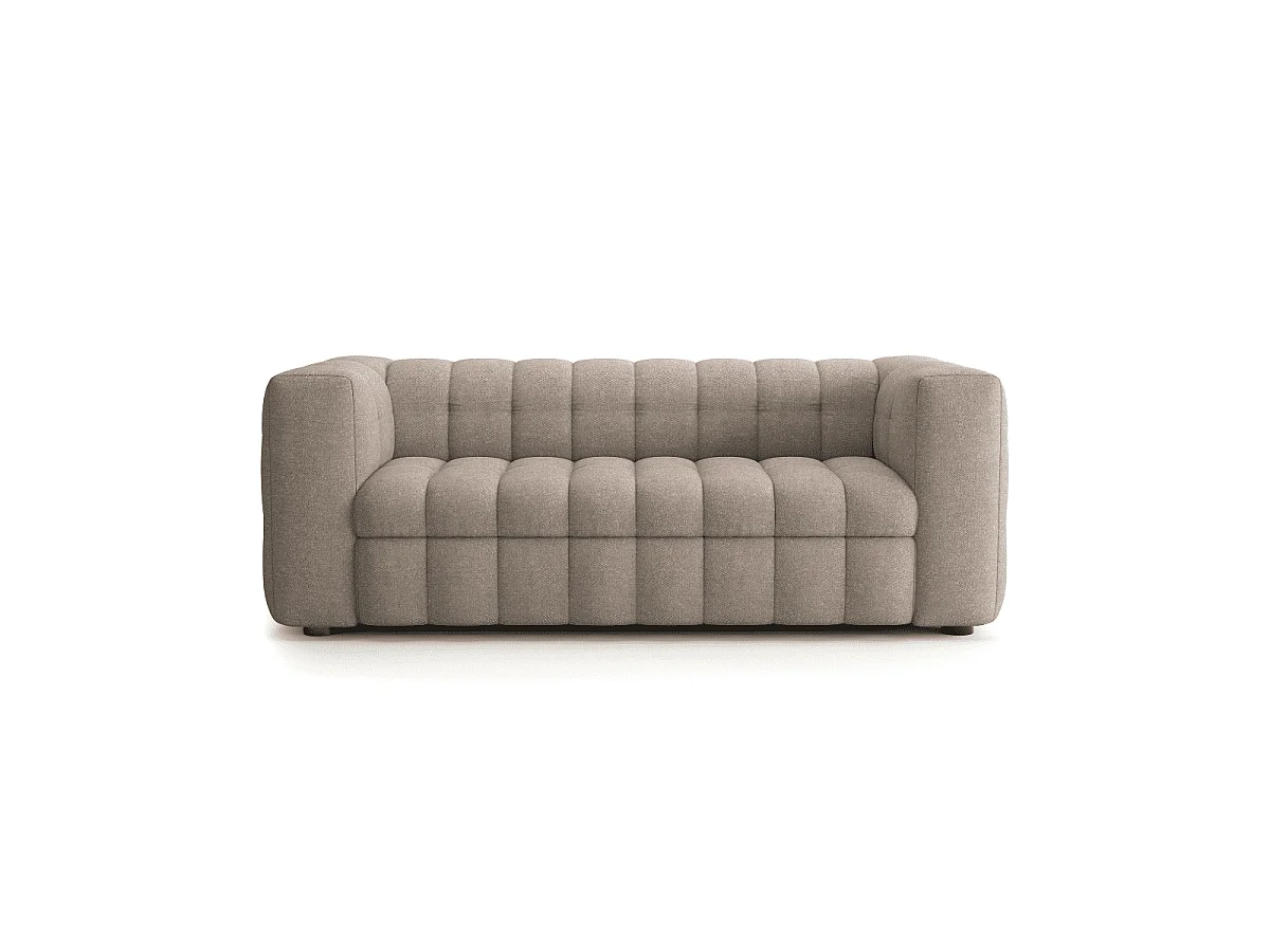 Canapé lit 3 places en tissu L220 cm - CHIARA