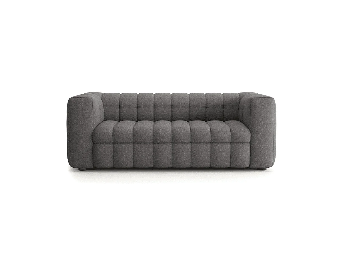 Canapé lit 3 places en tissu L220 cm - CHIARA