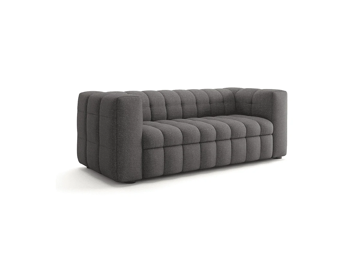 Canapé lit 3 places en tissu L220 cm - CHIARA