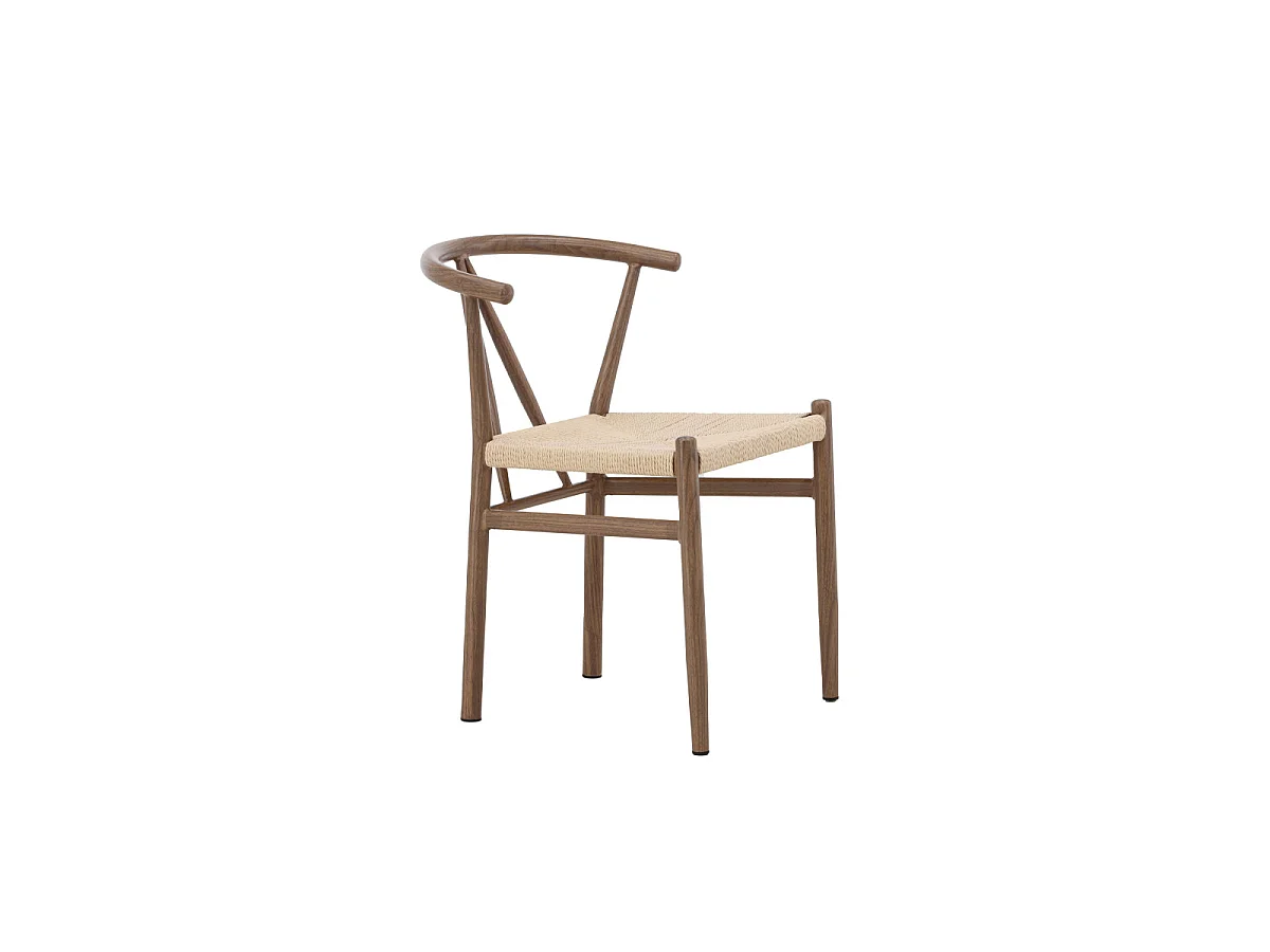 Chaise en Rotin "Alfons" 72cm Marron
