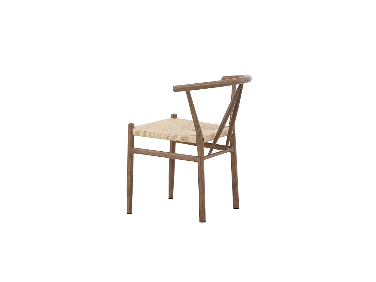 Chaise en Rotin "Alfons" 72cm Marron