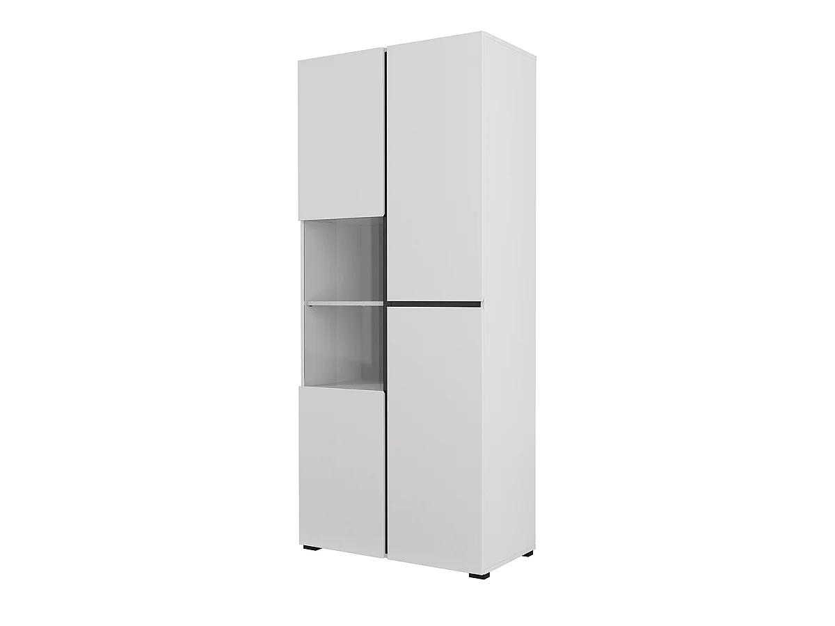 Vaisselier 2 portes Lilia Blanc