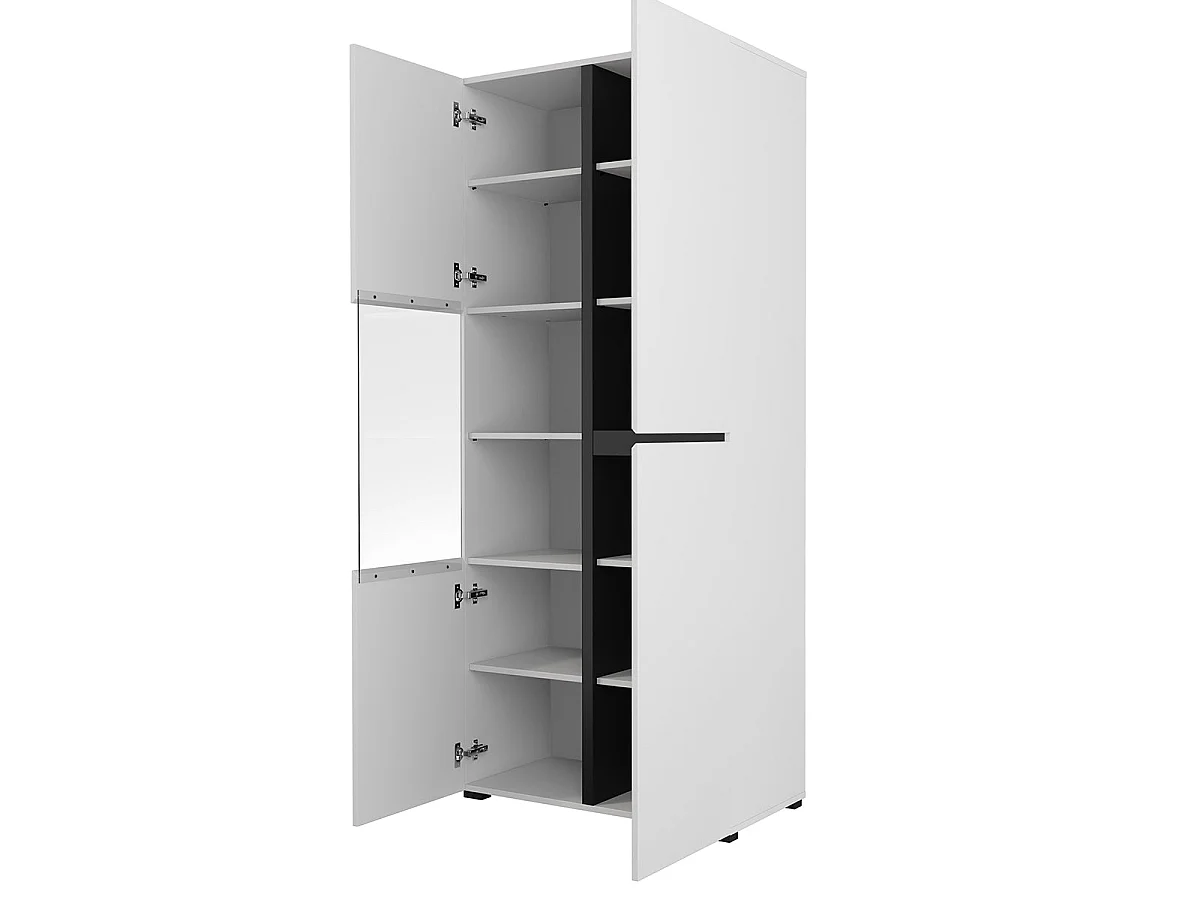 Lilia White 2-Door China Cabinet
