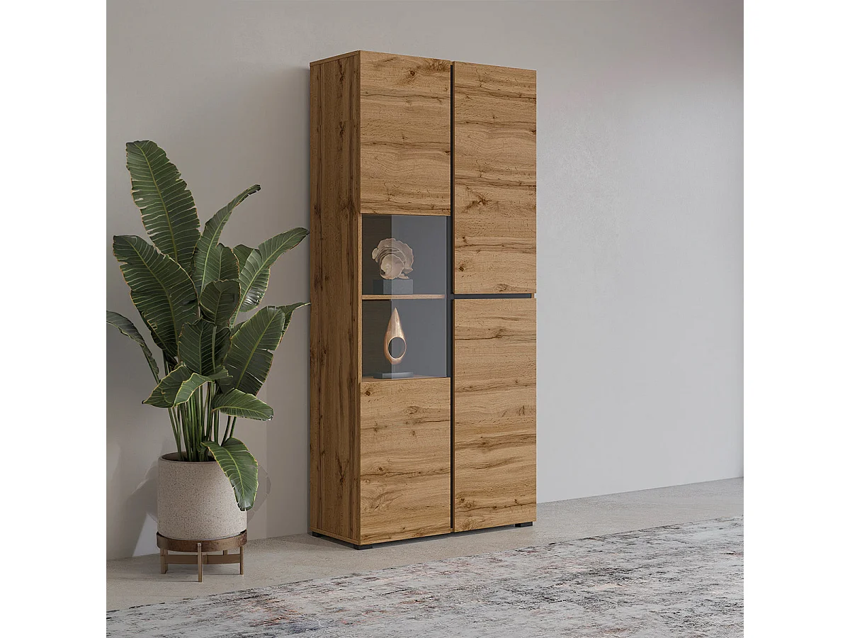 Credenza 2 ante Lilia marrone 183,5cm