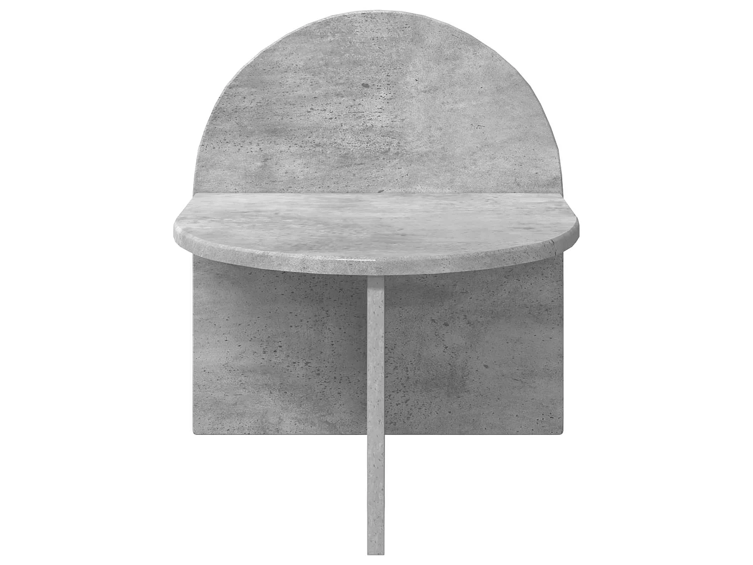 Table de chevet 2 pièces Gris béton 40 x 35,5 x 45,5 cm