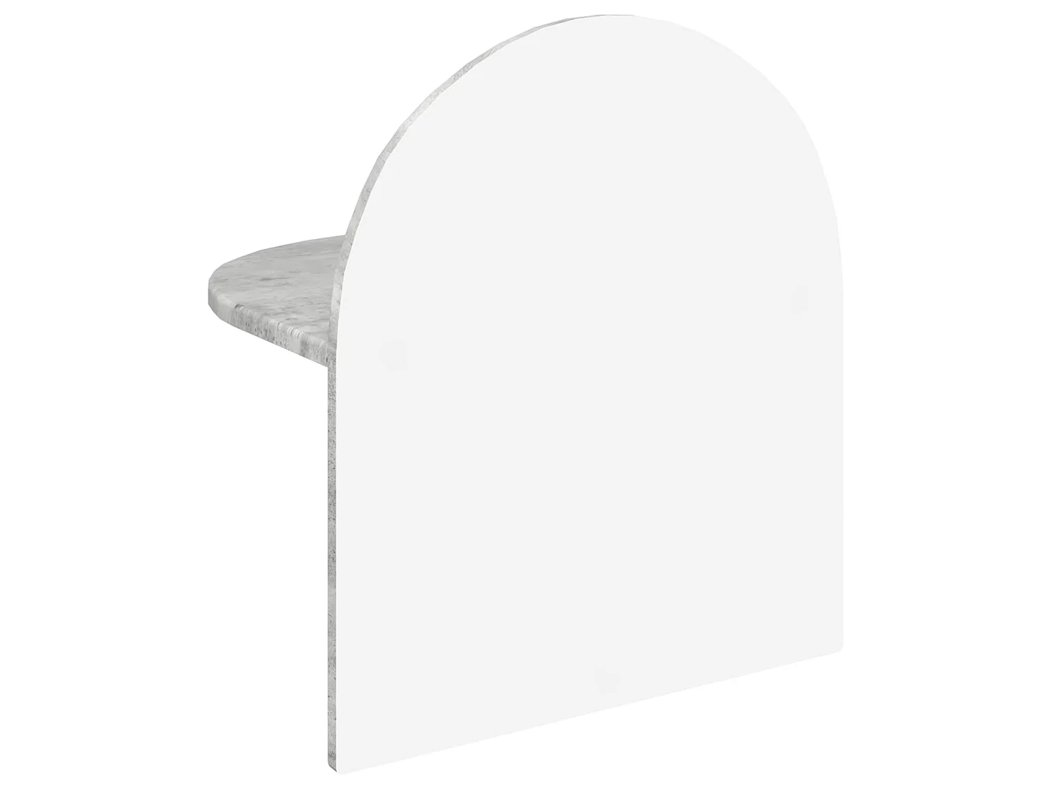 Table de chevet 2 pièces Gris béton 40 x 35,5 x 45,5 cm