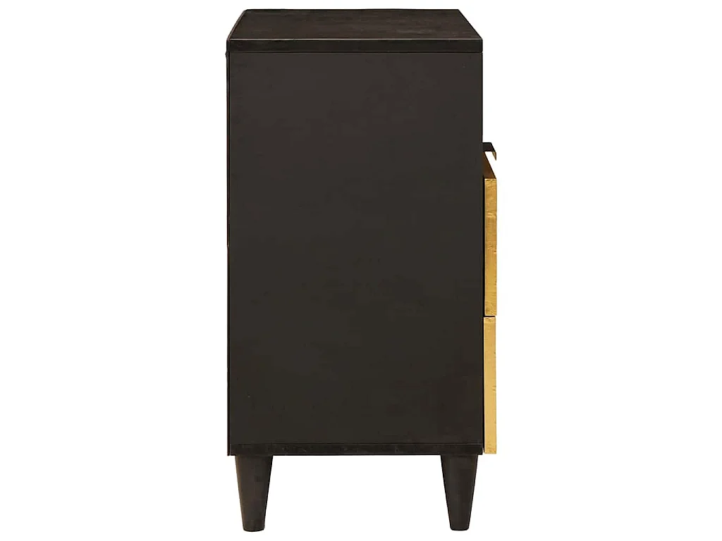 Table de chevet 50 x 33 x 62 cm Bois de mangue massif