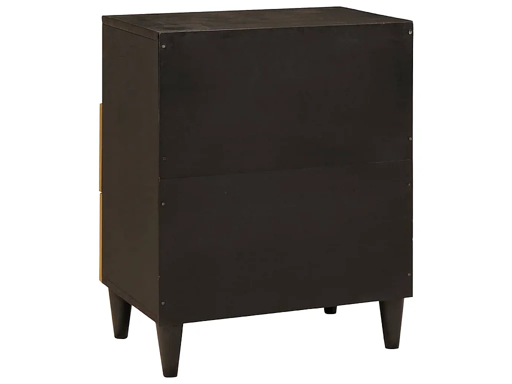 Table de chevet 50 x 33 x 62 cm Bois de mangue massif