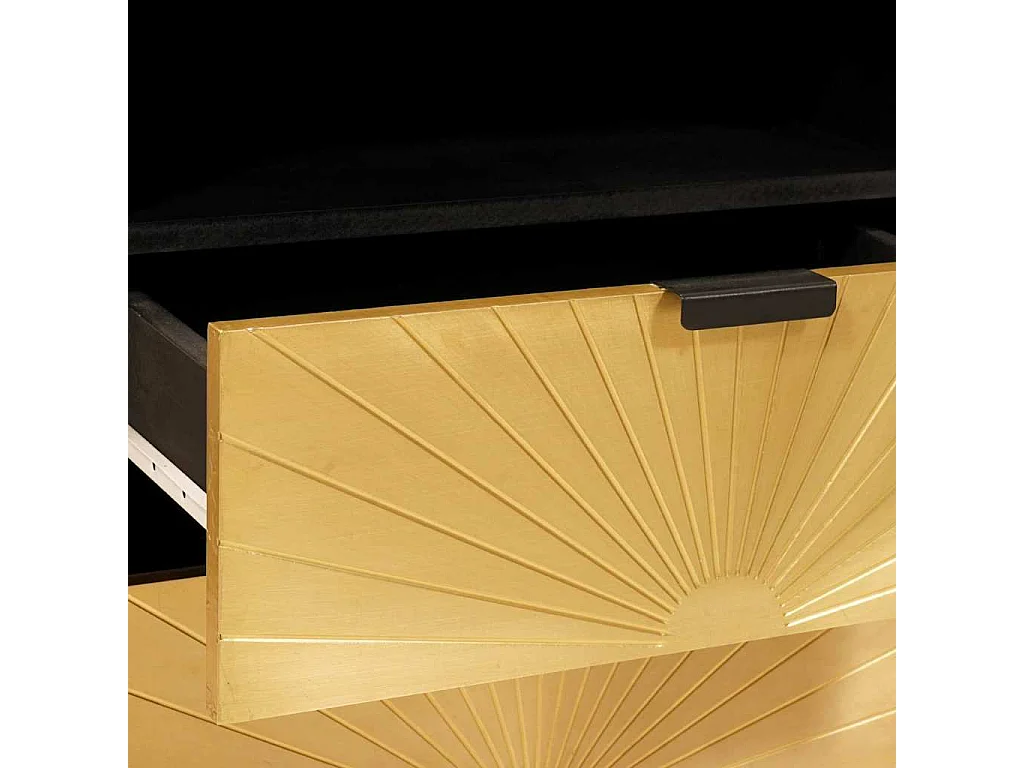 Table de chevet 50 x 33 x 62 cm Bois de mangue massif