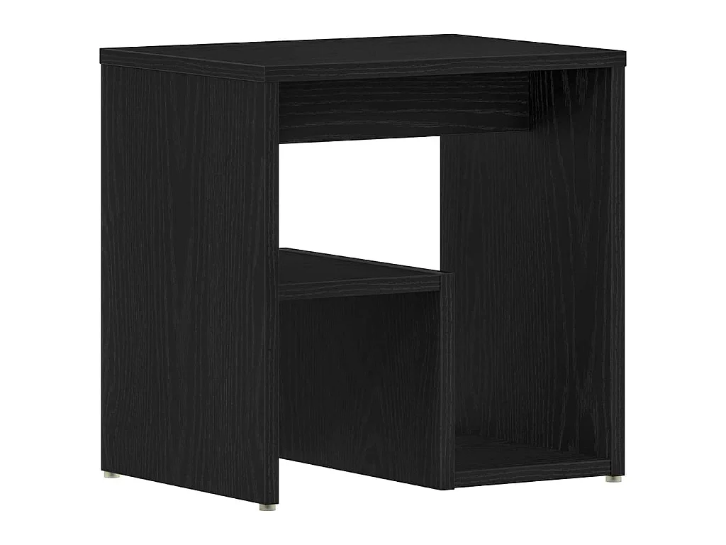 Armario de Noche 2 piezas Roble negro 40 x 30 x 40 cm