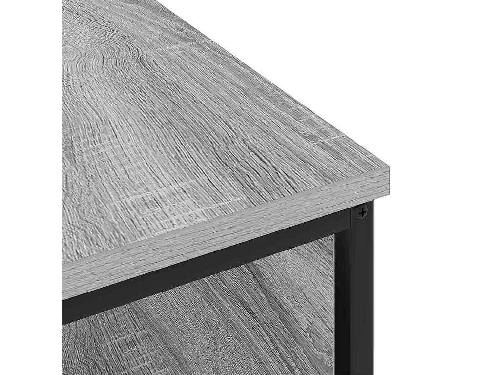 Armario de Noche Gris sonoma 41 x 28 x 76 cm
