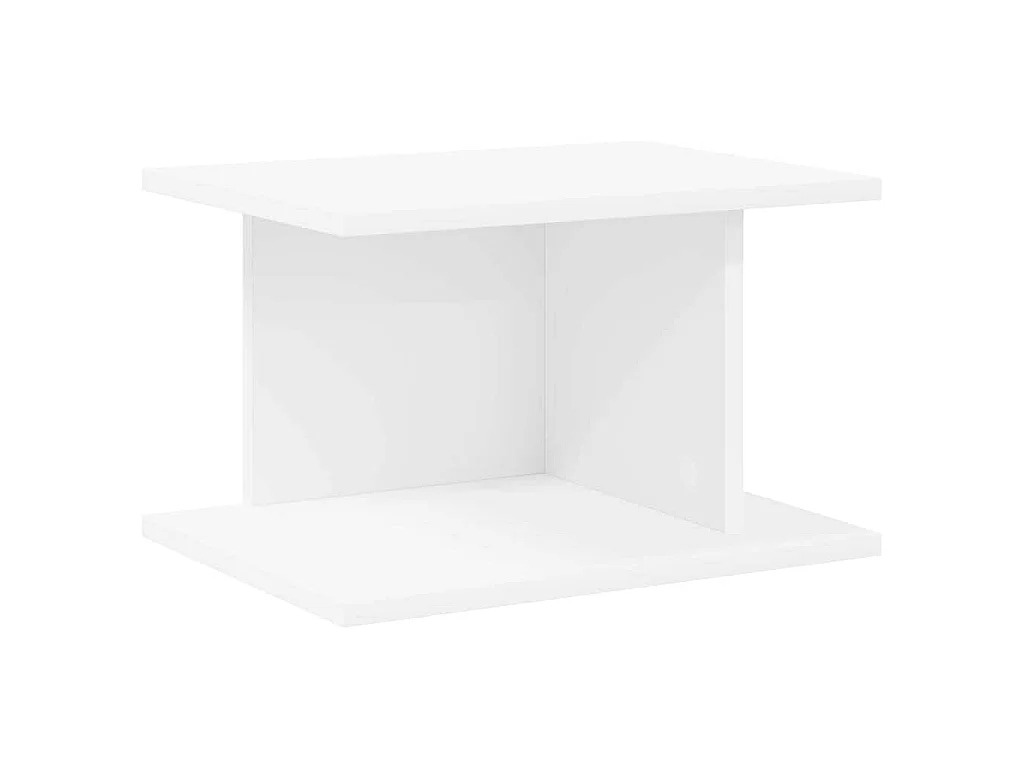 Table de chevet Blanc 40 x 30 x 25 cm Bois d'ingénierie
