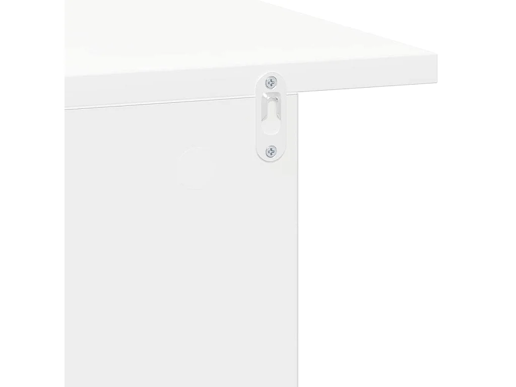 Table de chevet Blanc 40 x 30 x 25 cm Bois d'ingénierie