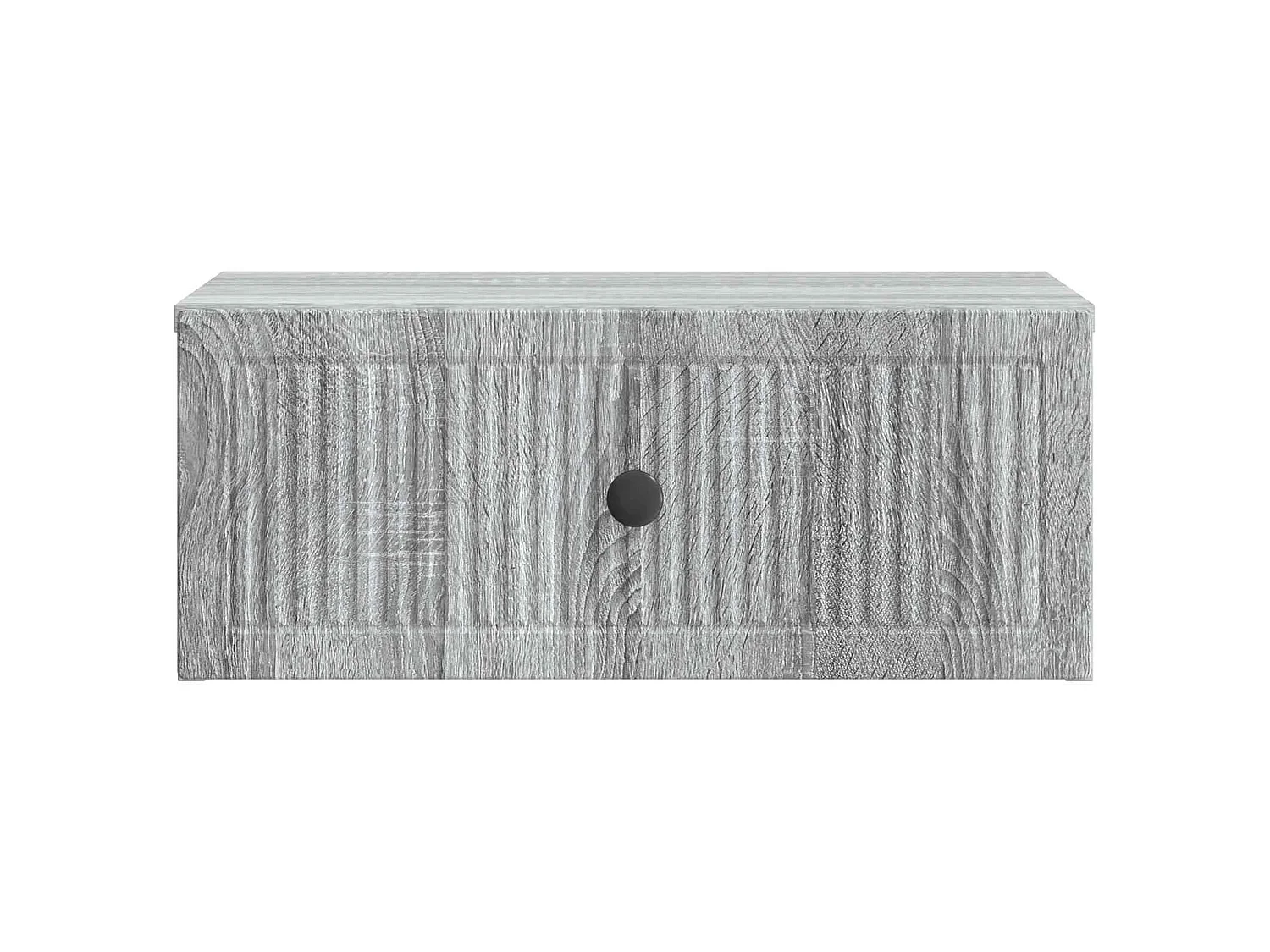 Table de chevet avec tiroir Sonoma gris 49 x 34,5 x 20 cm