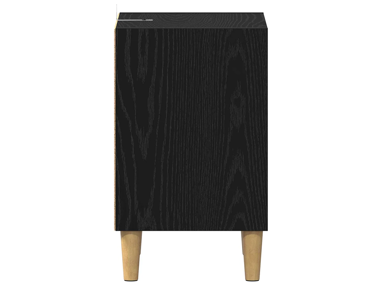 Mueble cama 2 piezas Roble Negro 40 x 30 x 50 cm