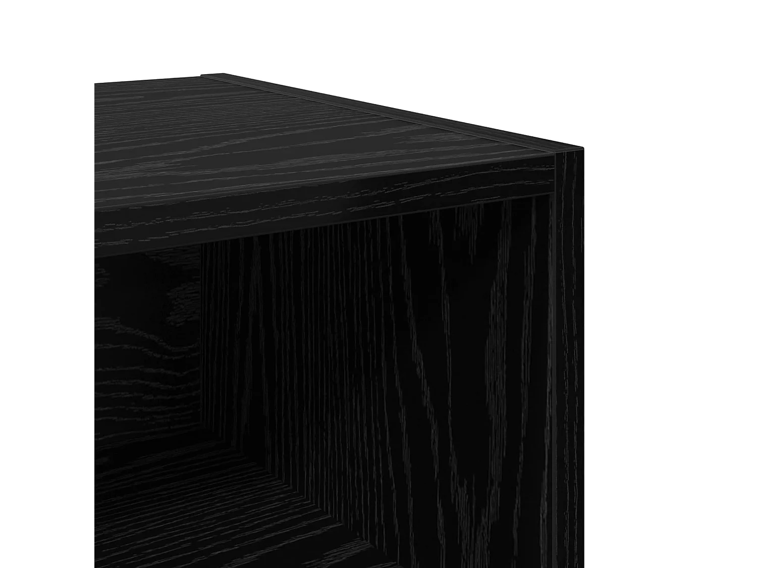 Mueble cama 2 piezas Roble Negro 40 x 30 x 50 cm