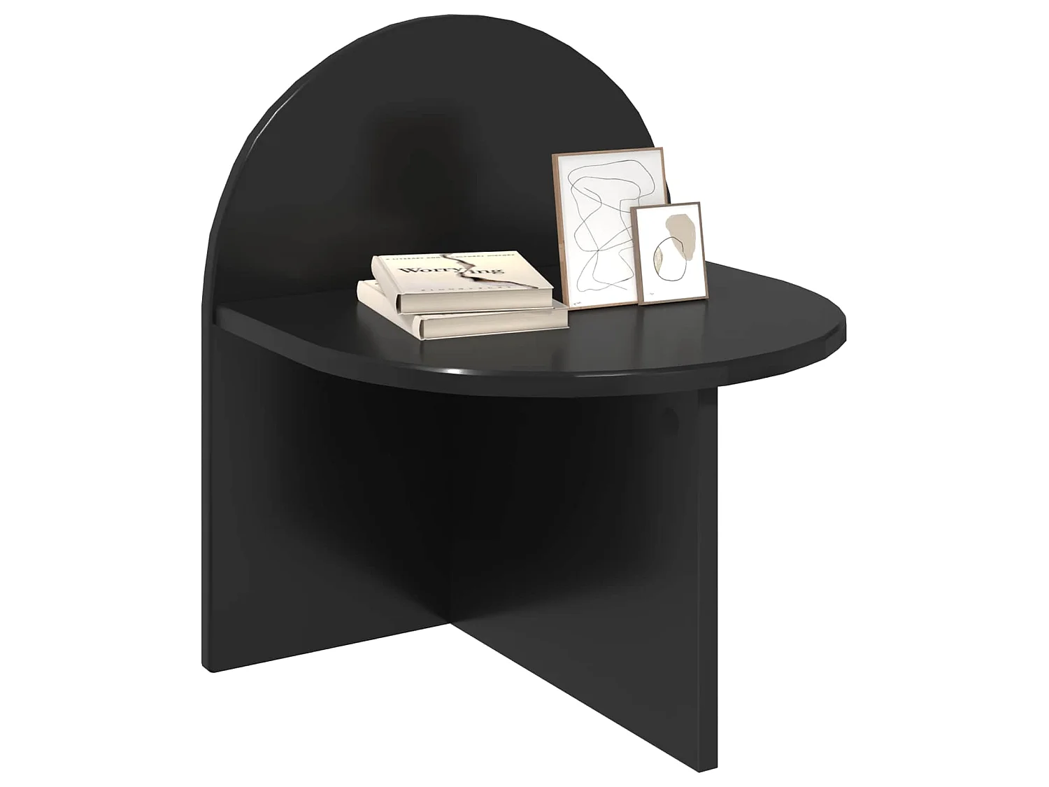 Table de chevet Chêne noir 40 x 35,5 x 45,5 cm