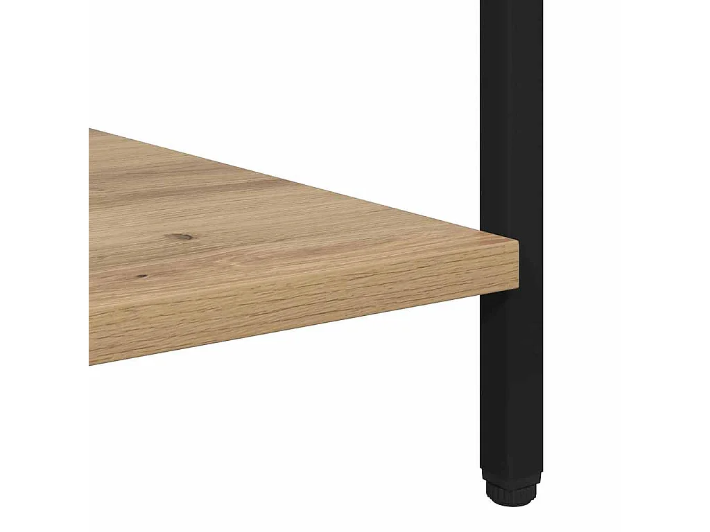 Table de chevet Chêne artisanal 40 x 40 x 50 cm