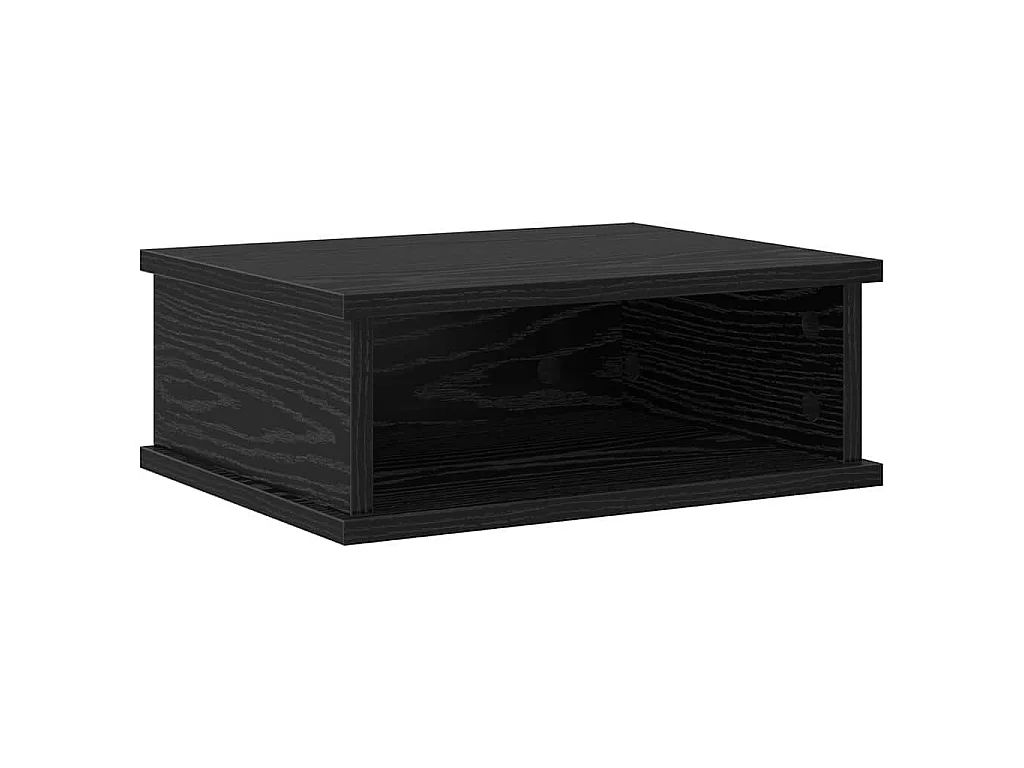 Mesita de Noche Roble Negro 40 x 31 x 15 cm