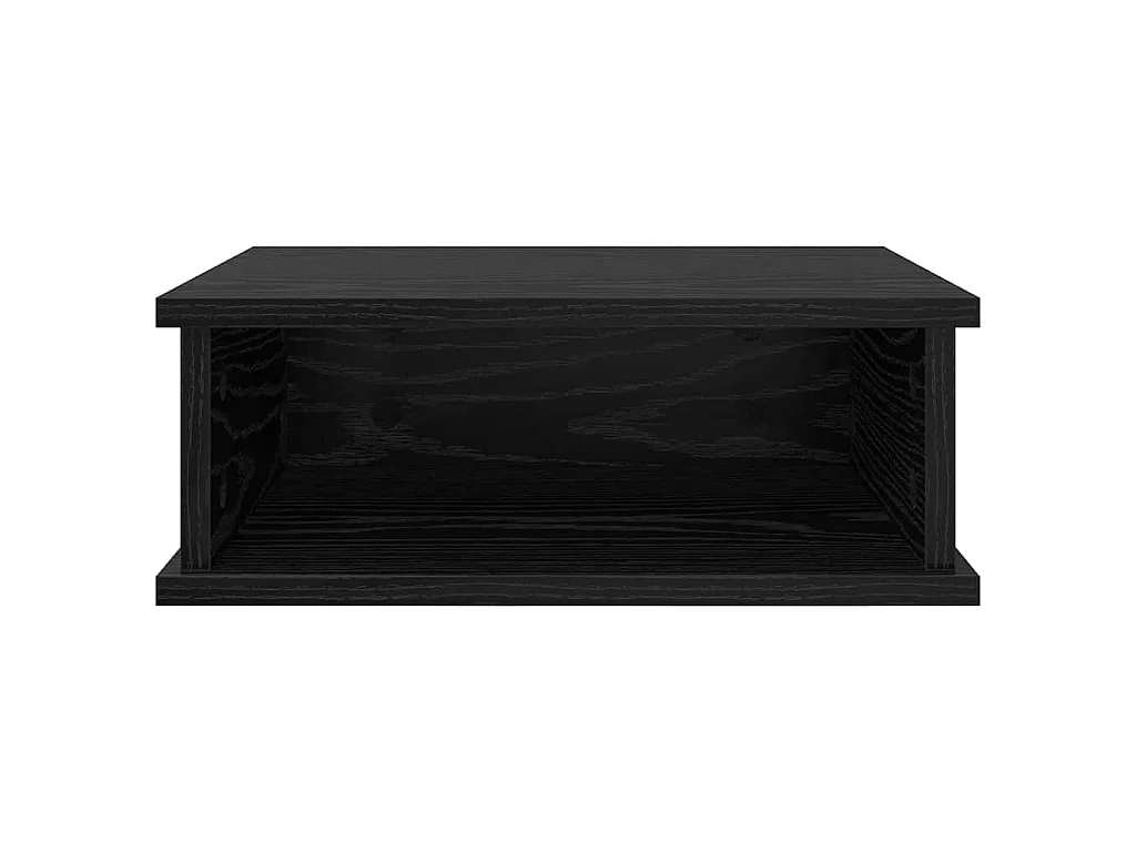 Mesita de Noche Roble Negro 40 x 31 x 15 cm